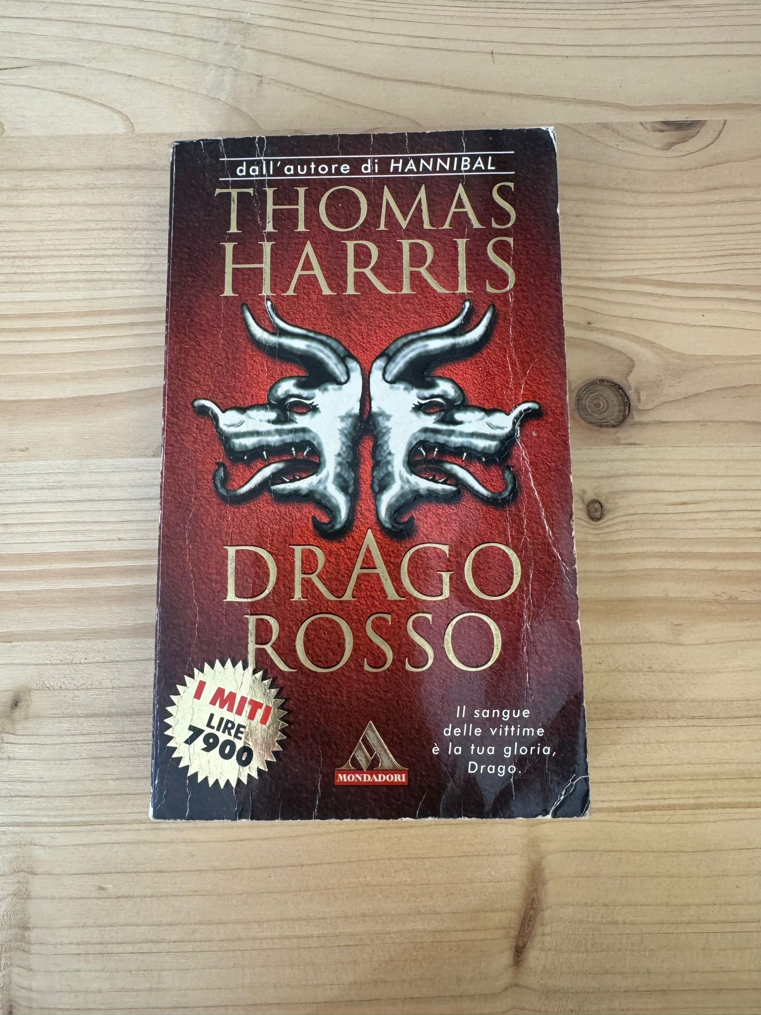 DRAGO ROSSO - Thomas Harris - MONDADORI 